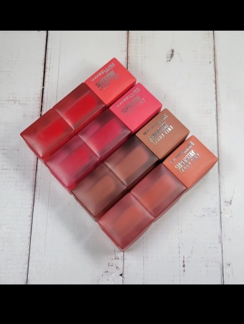 Maybelline Super Stay Teddy Tint Long Lasting Matte Lip Tint Bundle NEW!